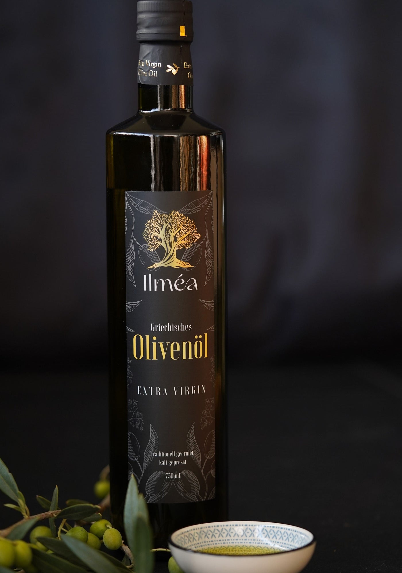 Olivenöl Flasche 