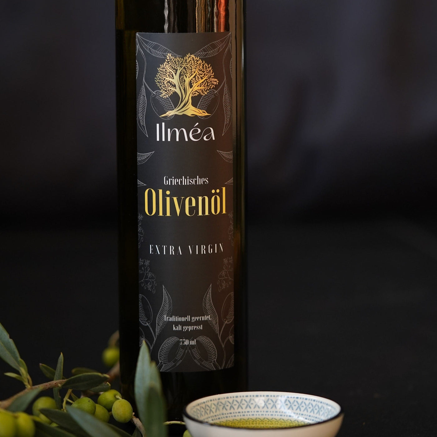 Griechisches Olivenöl Extra Nativ 500ml Ilmea
